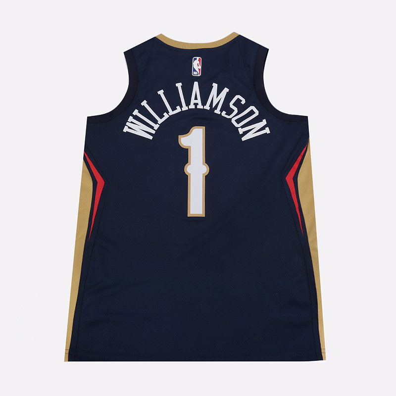 мужская синяя майка Nike Zion Williamson NBA Icon Edition Swingman 864493-427 - цена, описание, фото 4